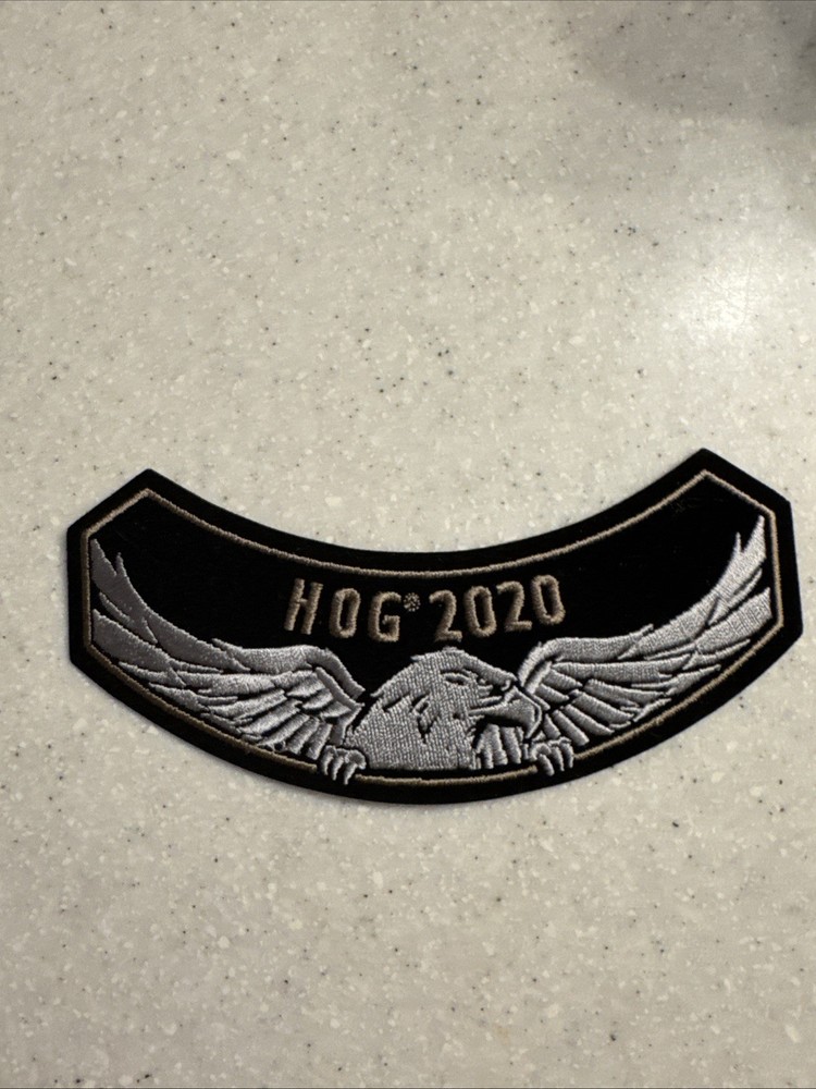 2020 HOG Membership Rocker Patch HARLEY DAVIDSON OWNERS GROUP HD MC