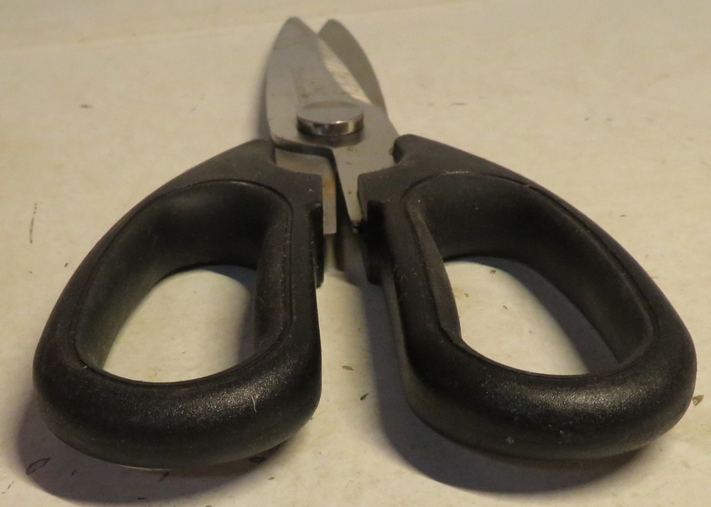 KitchenAid All Purpose Kitchen Shears Durable Stainless Steel Scissors Black 8"