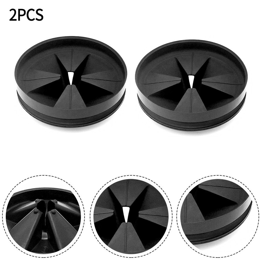 2X For Insinkerator Garbage Disposal Splash Guard Sink Baffle for Quiet Collar
