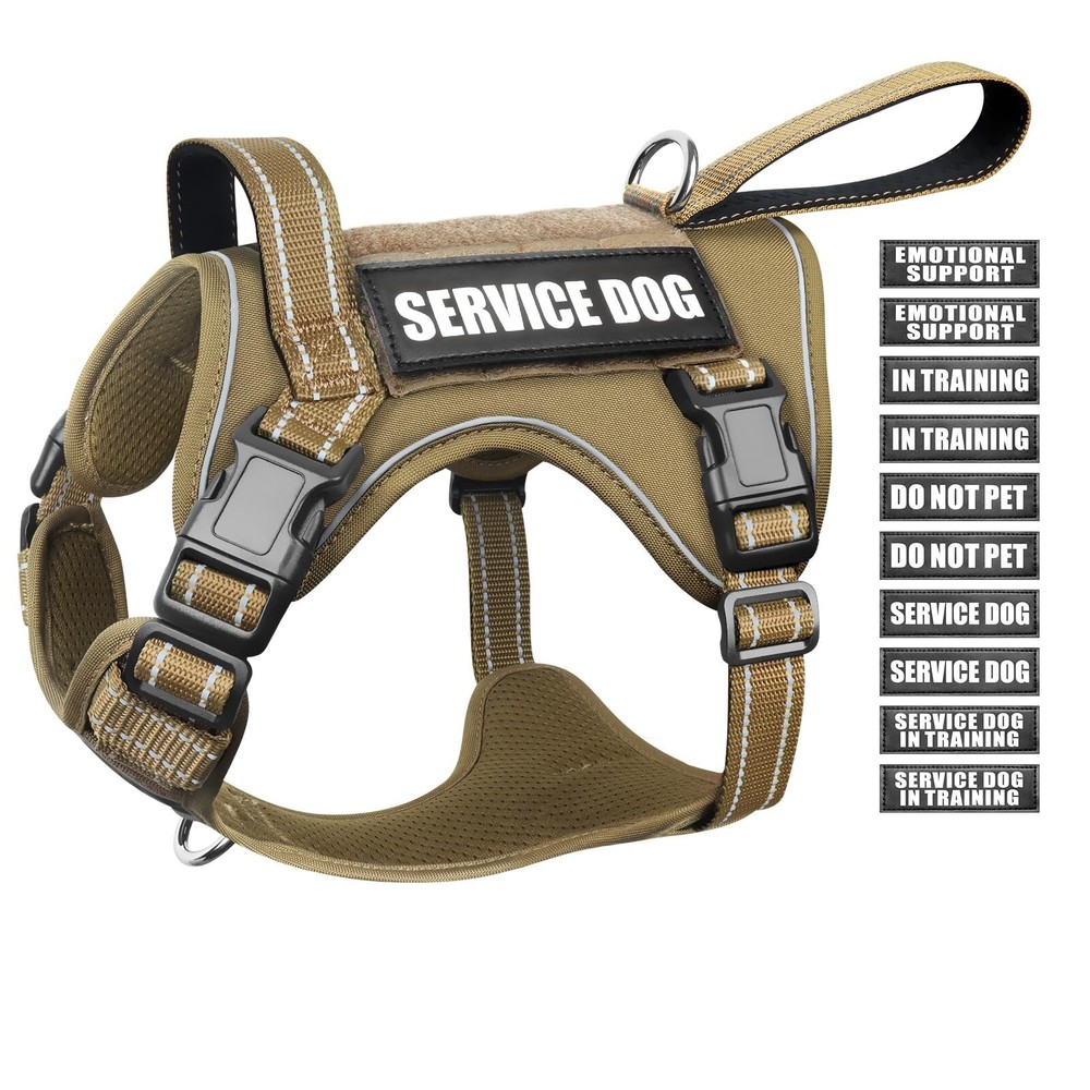 WINSEE Tactical Dog Harness, No Pull Dog Harness for Medium Large D... Fast Ship