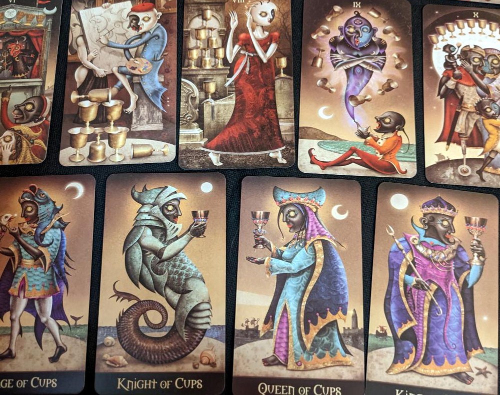 Deviant Moon Tarot Deck by Patrick Valenza