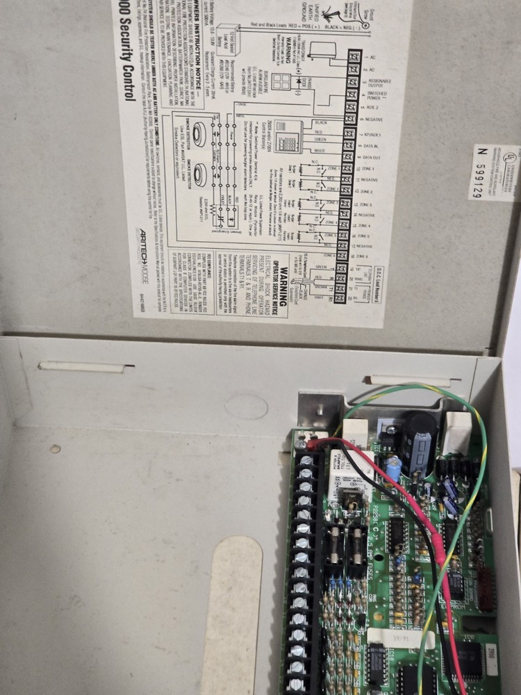 ARITECH MOOSE SENTROL Z900 CONTROL COMMUNICATOR CIRCUIT BOARD ONLY(new)