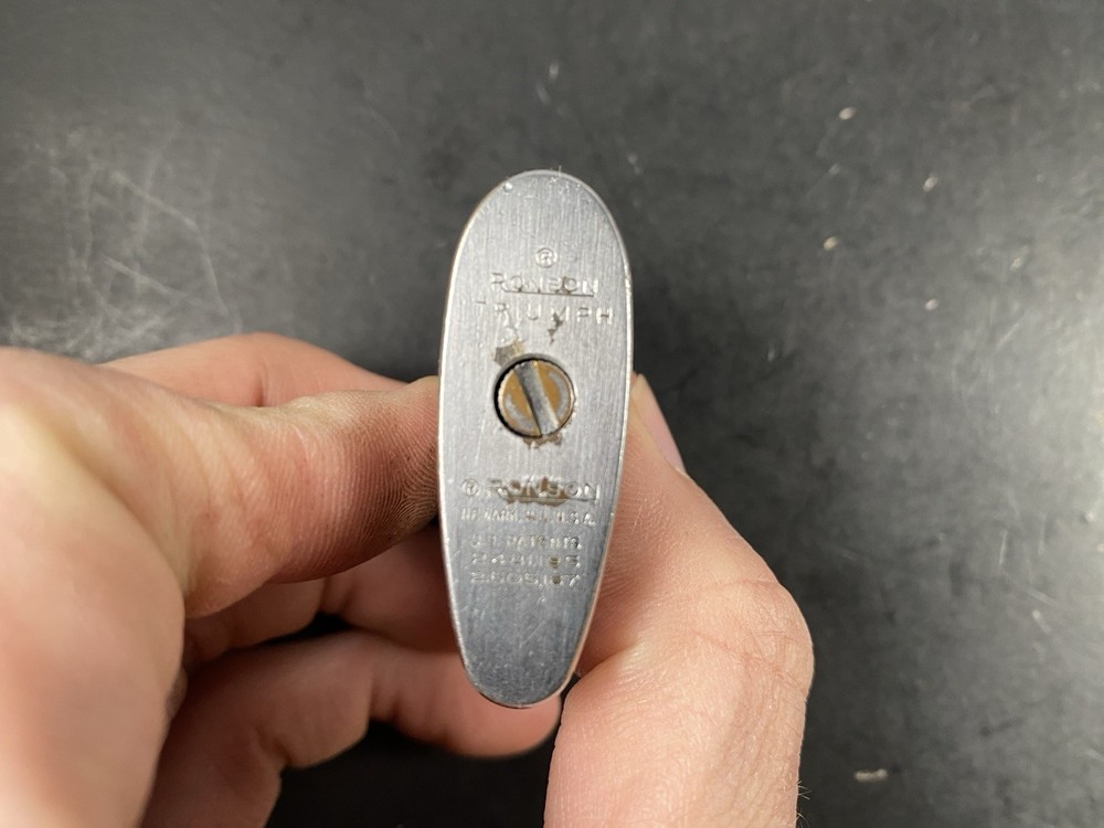 Ronson Silver Tone Lighter