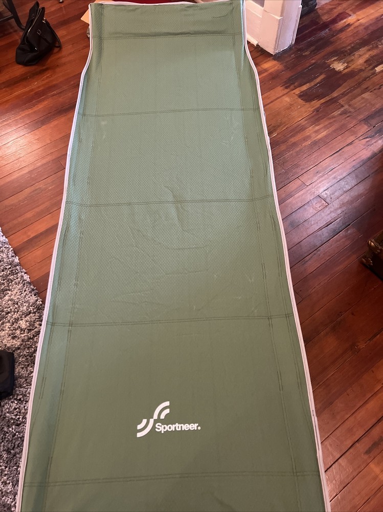 Sportneer Camping Cot, Sleeping Cot 2 Side Pockets 450LBS(Max Load) Camping