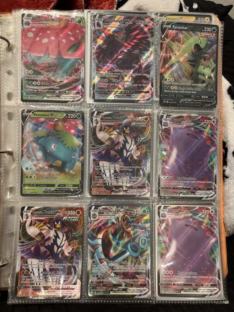 Pokemon Cards In Binder