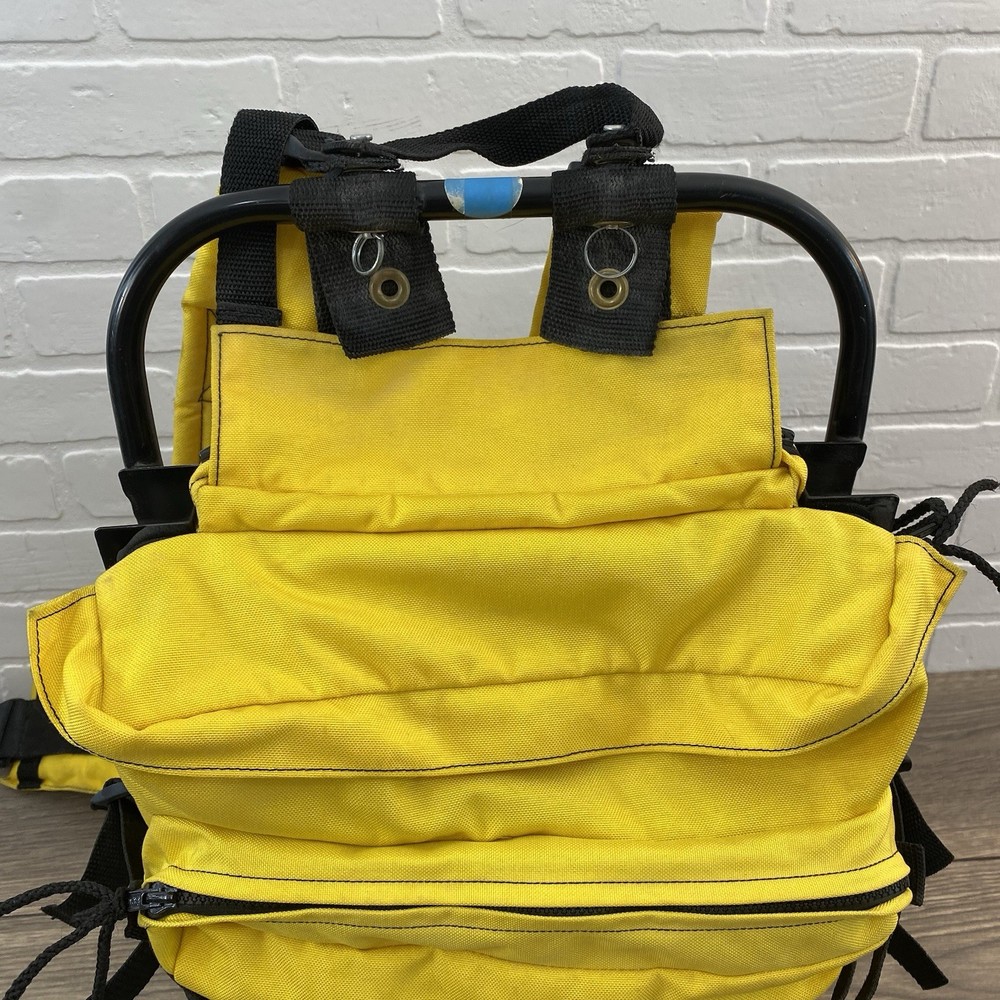 Trimble GPS Receiver Yellow Backpack Framepack Gear
