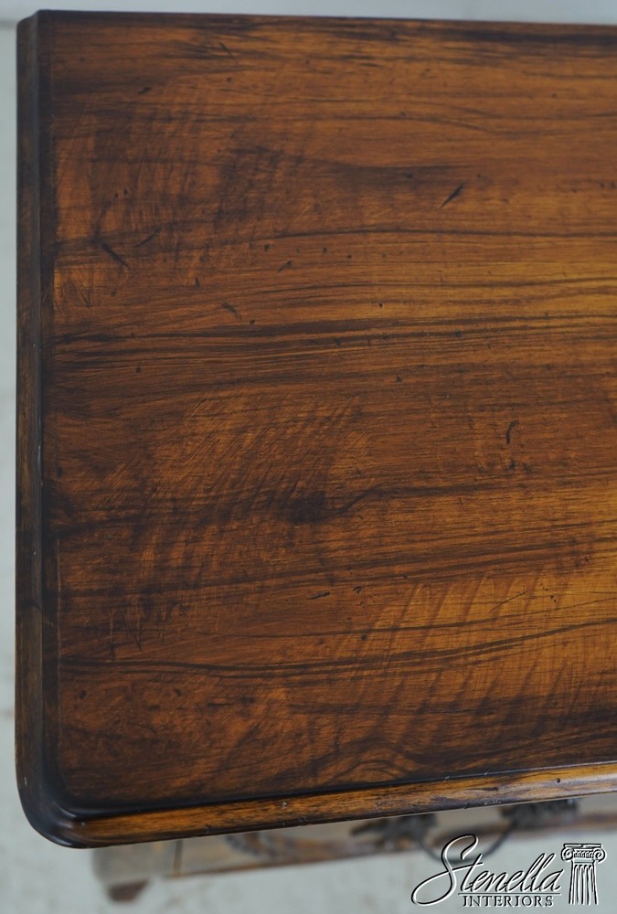 L69676: Vintage Italian Continental 2 Drawer Commode Server