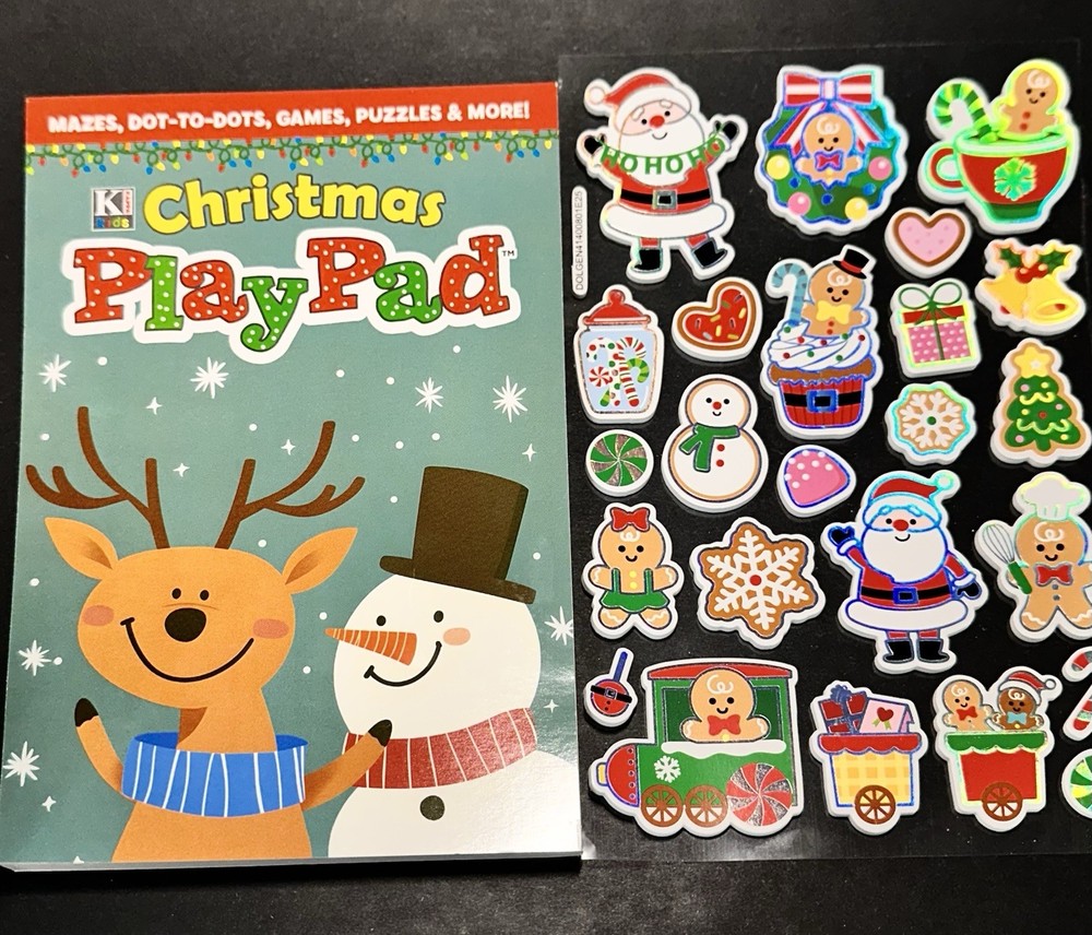 Dear Santa Letter Christmas Activity Kit Letter Envelope Activity Pad…