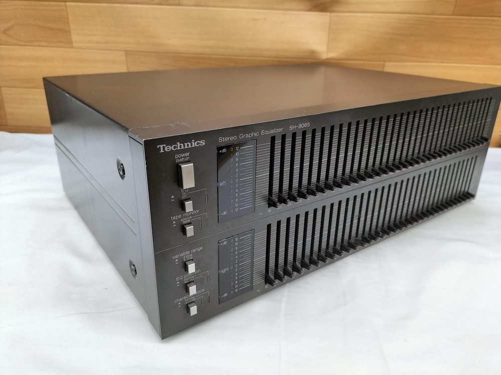 Technics SH 8065 Stereo Graphic Equalizer Black Japan