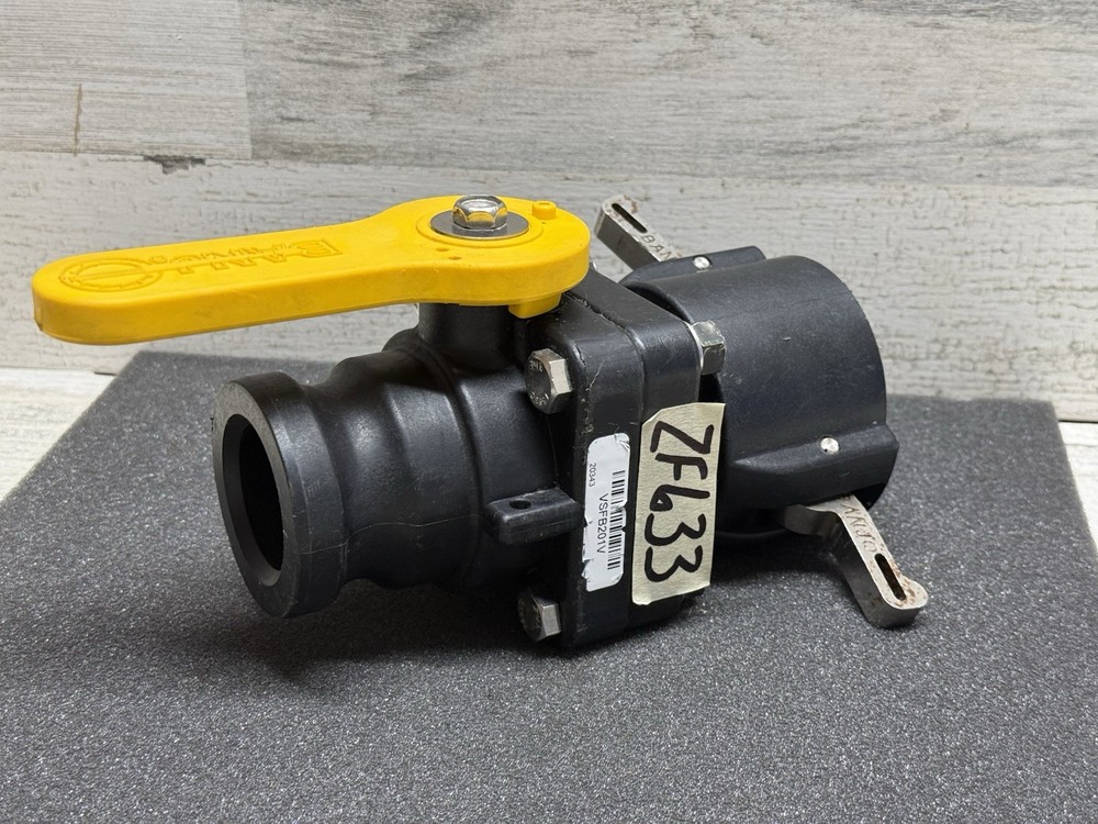 BANJO VSFB201V Poly Short F Adapter X B Coupling, 2 Inch