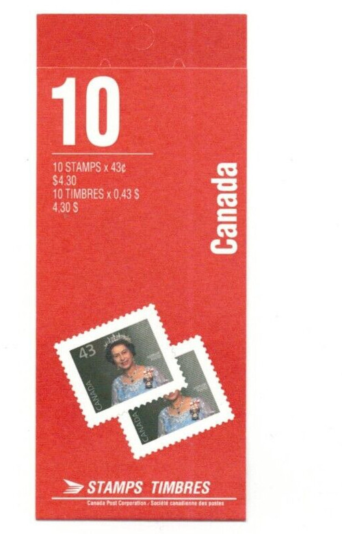 Canada - Complete Booklet - BK155b - Mint Never Hinged - Open Cover