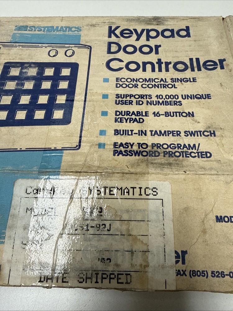 Systematics Cardkey Systems Adt Keypad Reader SK2 2pcs