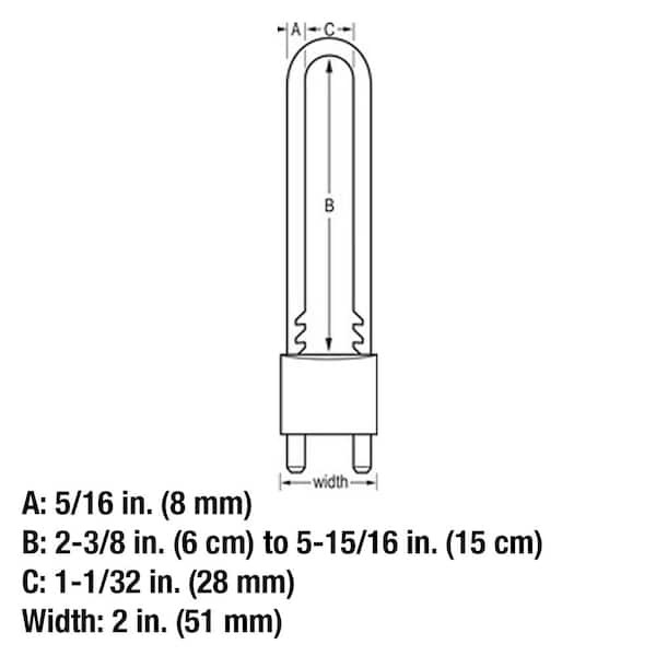 Master Lock Lock with Key, 2 in. Wide, Adjustable Shackle