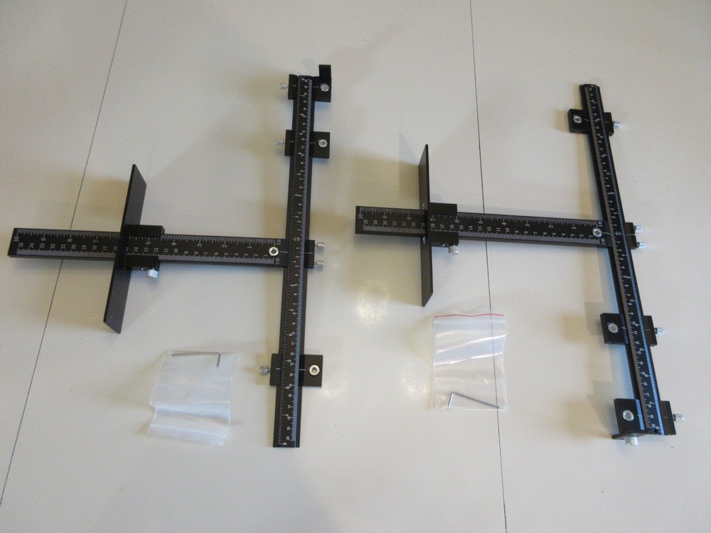 2 Cabinet Hardware Jig Tool for Handle Knob Pull Installation Door & Drawer