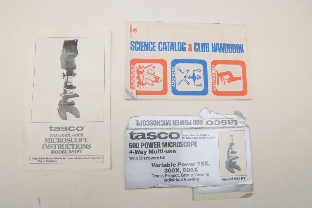 Gilbert Microscope and Lab Set - Original Metal Case, Microscope, ex scope 13022