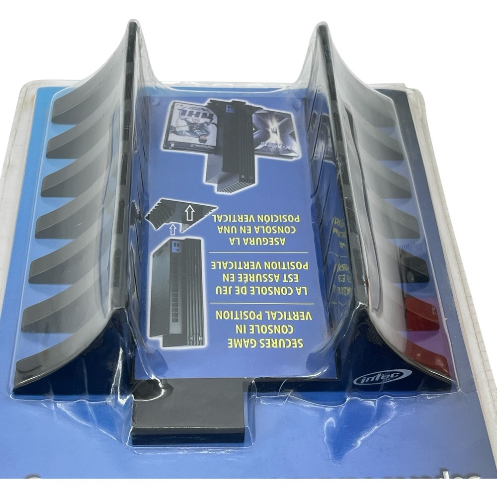 Intec Playstation 2 Vertical Stand & Game Storage