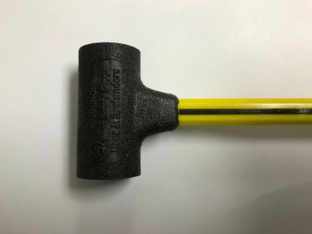NEW Nupla SPS-105 Quick Change Hammer Without Tip 1" Tip Dia 11.25" Handle