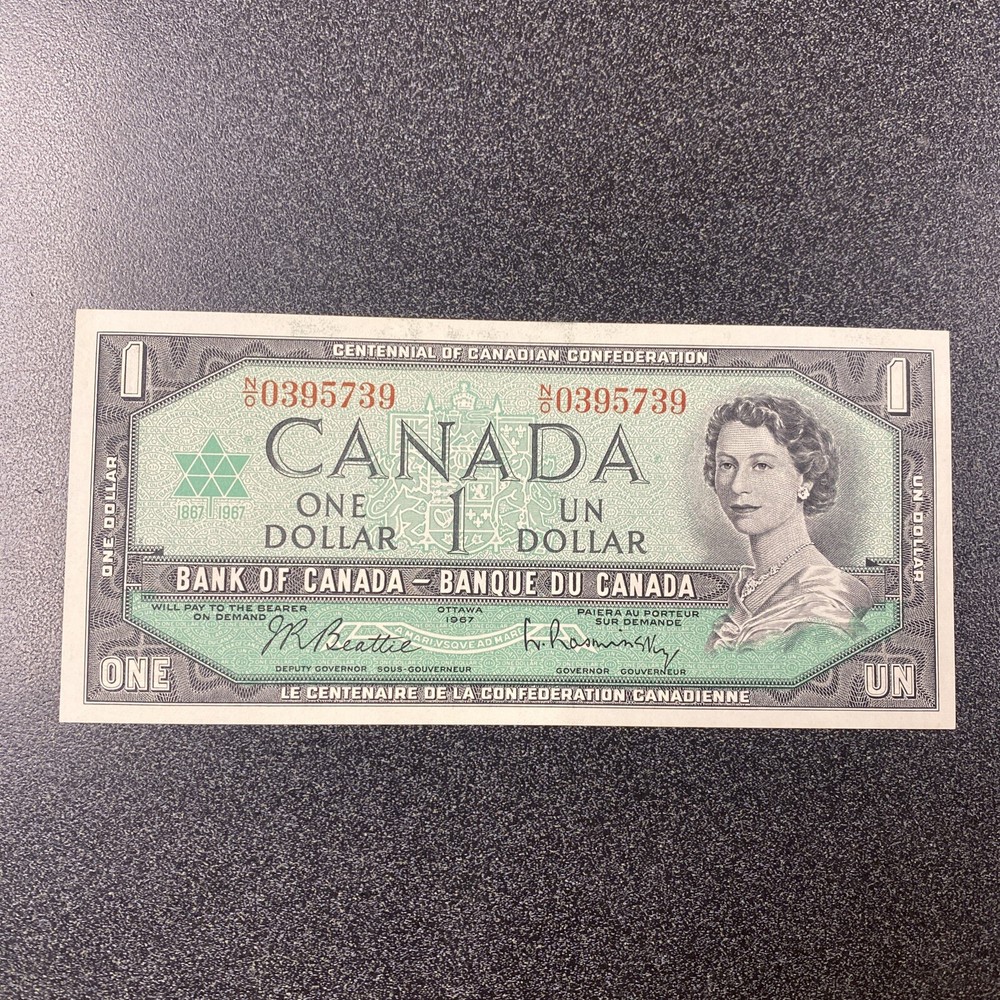 Canada $1 Note 1967 - Uncirculated