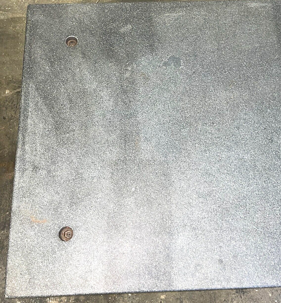 COLLINS MICROFLAT SOLID GRANITE INSPECTION TABLE 60" X30" X28-1/2" 4"GRANITE