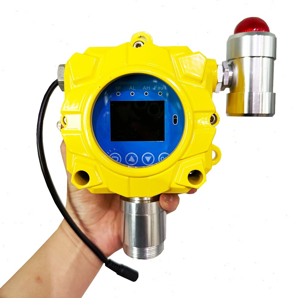 Wall-mounted CL2 Detector for Chlorine Gas with Range 0-50ppm Resolution 0.1ppm
