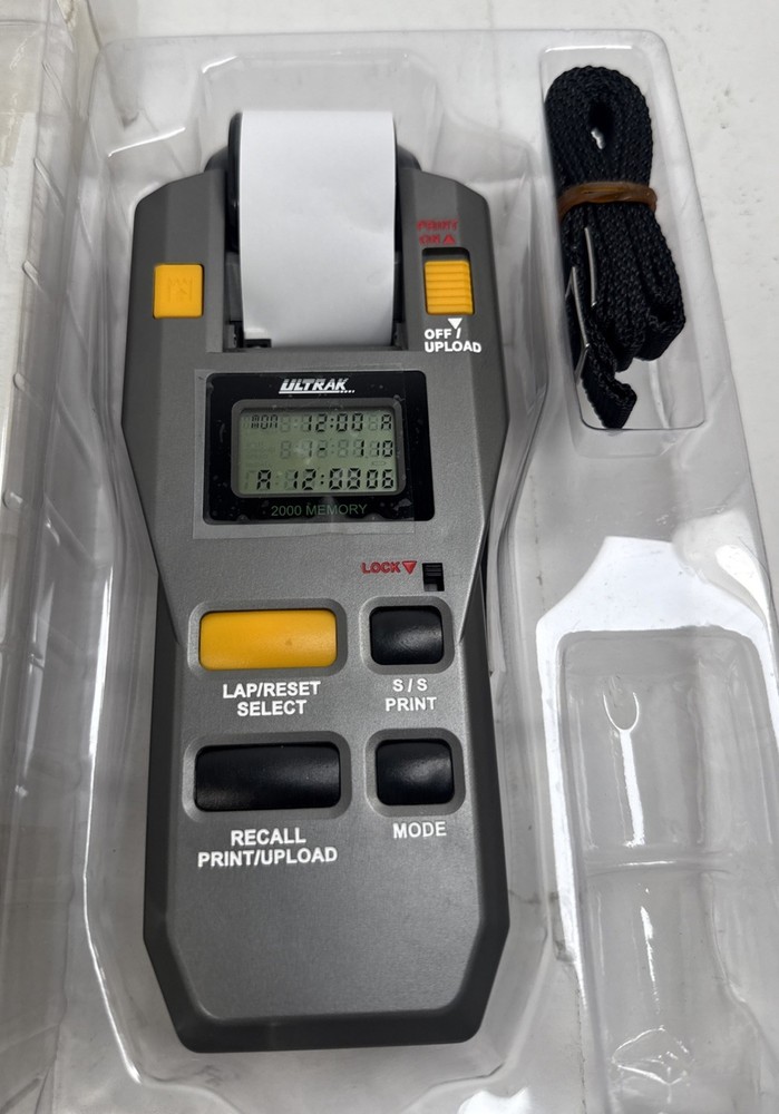 ULTRAK 498 Multi-Event 2000 Memory Printing Stopwatch