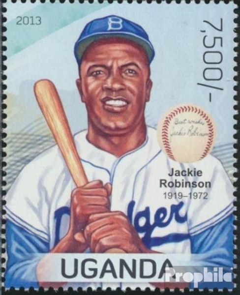 uganda 3084 (complete issue) unmounted mint / never hinged 2013 Baseballspieler