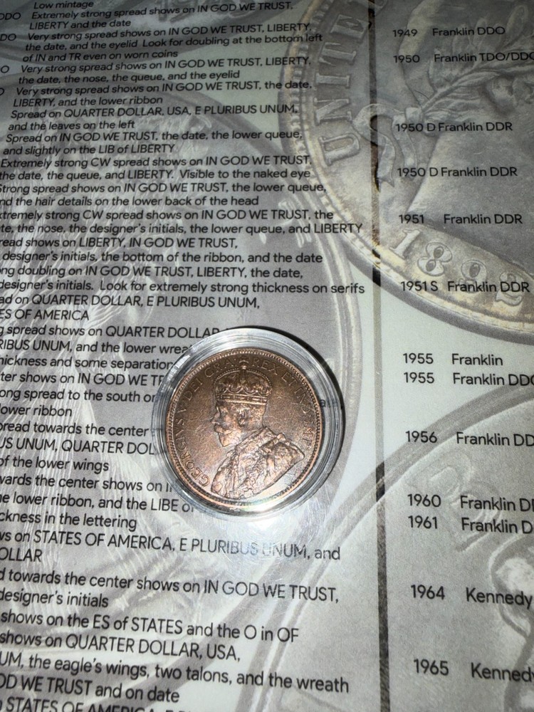 1917 and 1918 Canada Cents