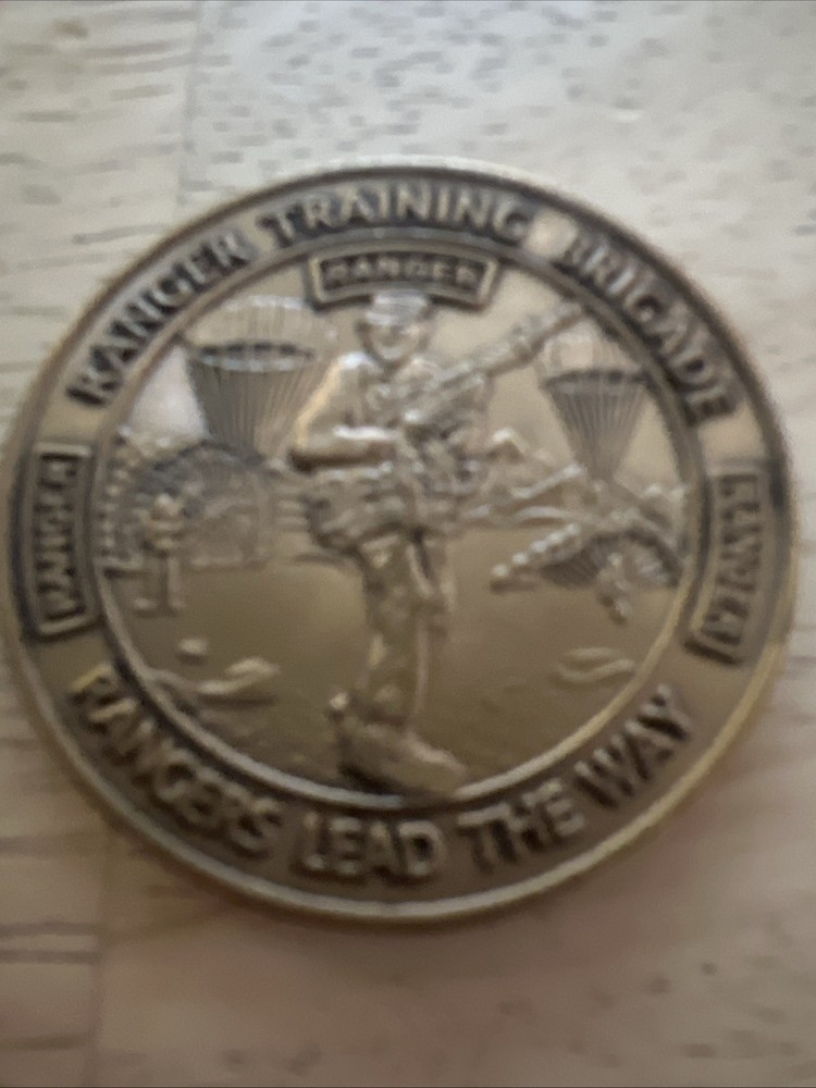 Ranger Training Brigade Bronze Army Challenge Coin