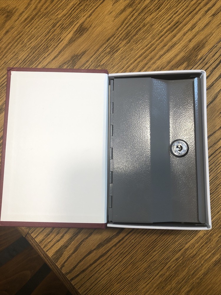 Book Safe With Key