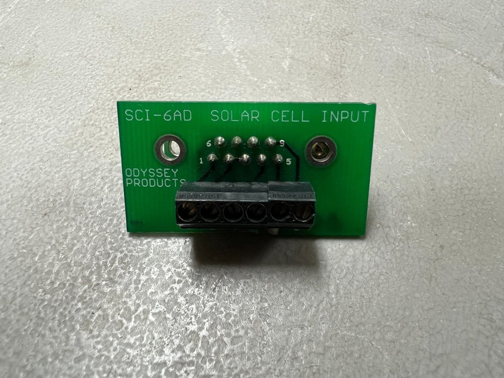 Odyssey SCI-6AD Solar Cell Input