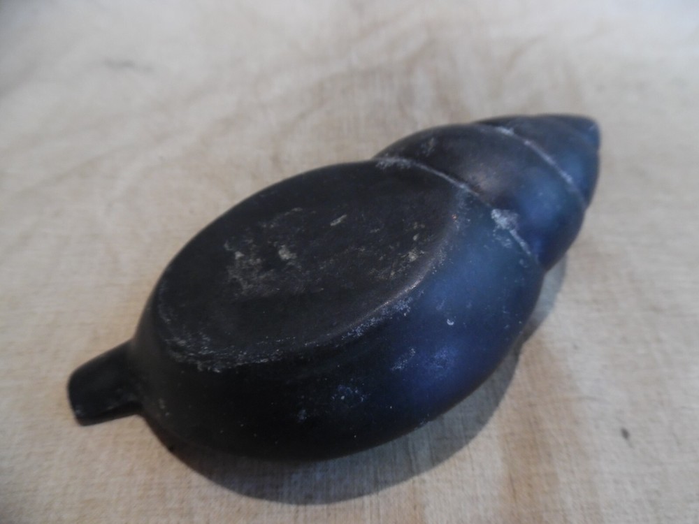 Bidriware Metal Seashell Ashtray