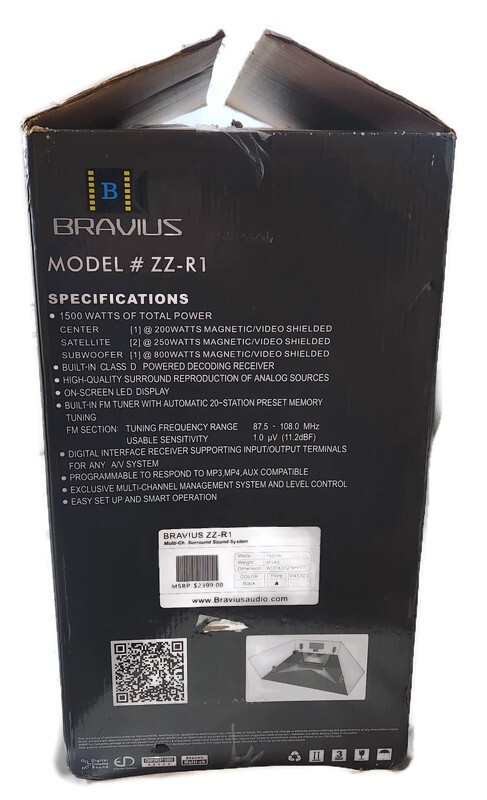Bravius ZZ-R1 Home Theater System