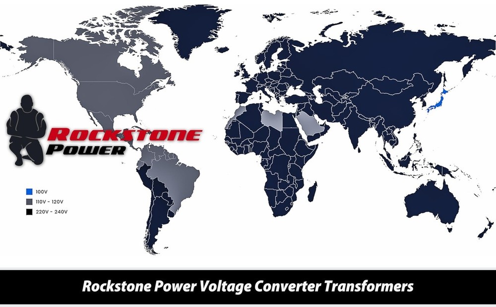 ROCKSTONE POWER 3000W Voltage Converter Transformer