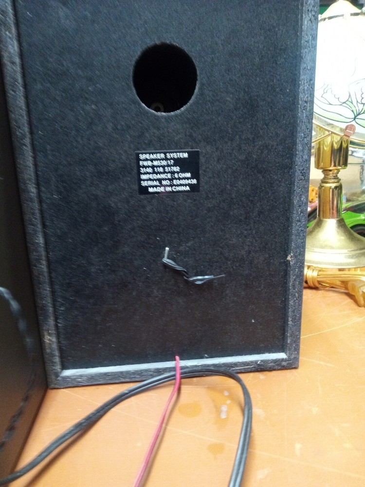 Philips MCM530/37 5 Disc CD Changer Micro Stereo System No Remote TESTED Workin