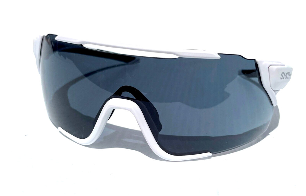 Smith Optics ATTACK MTB Matte White Low Light 2 Lens w Black Sunglass