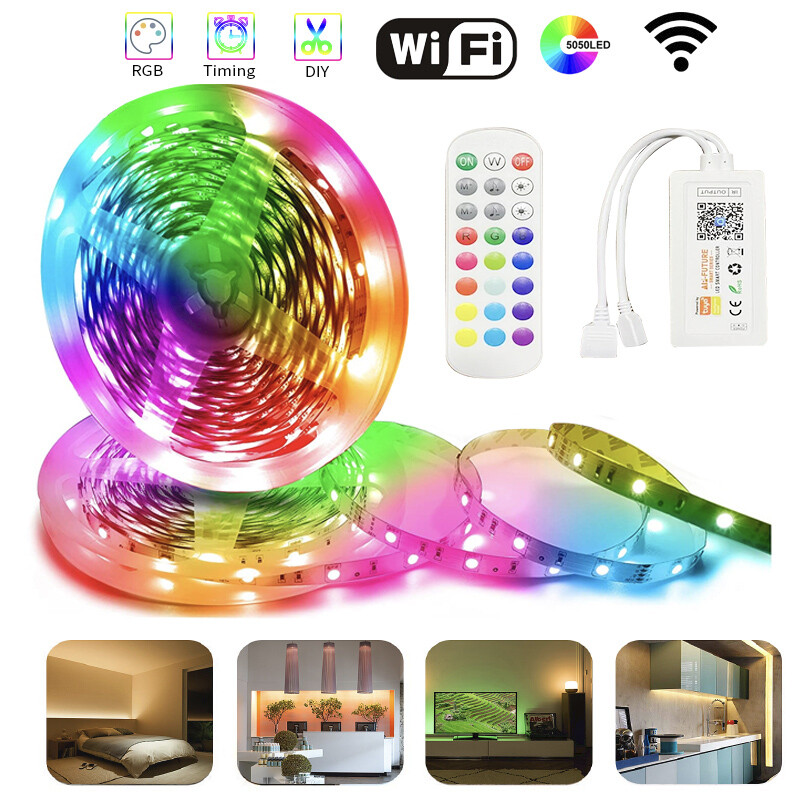 24/3 Keys WIFI LED Controller Led Decoration RGB Color Changing Strings Light