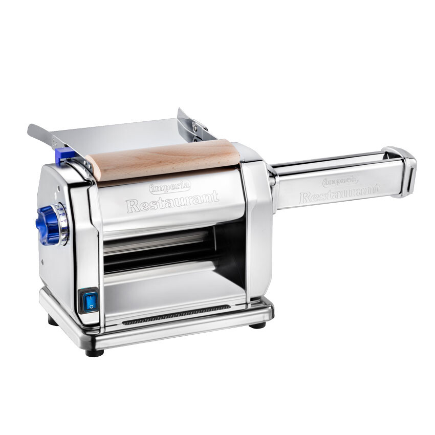 Omcan USA 46292 European Style Automatic Style Pasta Sheeter, 8.66" Roller Le...