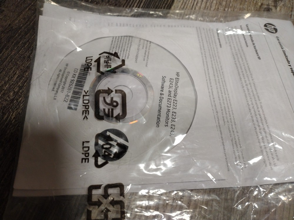 HP EliteDisplay E223, E233, E243, E2443i, and E273 Monitors Software and Drivers