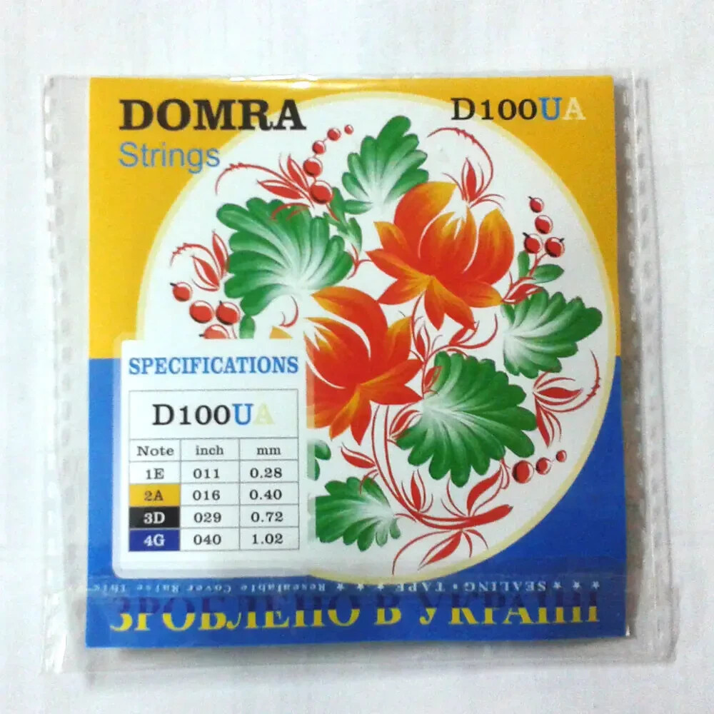 Orchestra Domra Prima 4 strings, Ukraine Made, 350mm scale