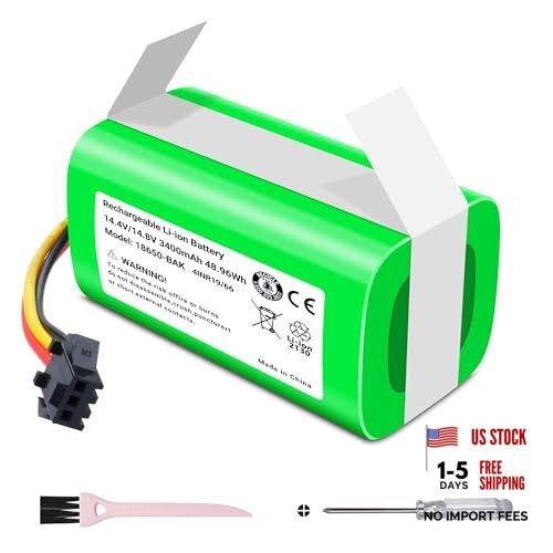 1Pack Replacement Battery Compatible for Eufy X10 Pro Omni, Rechargeable