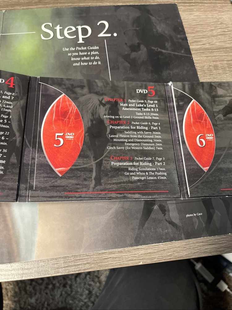 Parelli Partnership Level 1 Training Natural Horsemanship Program Set. Read.