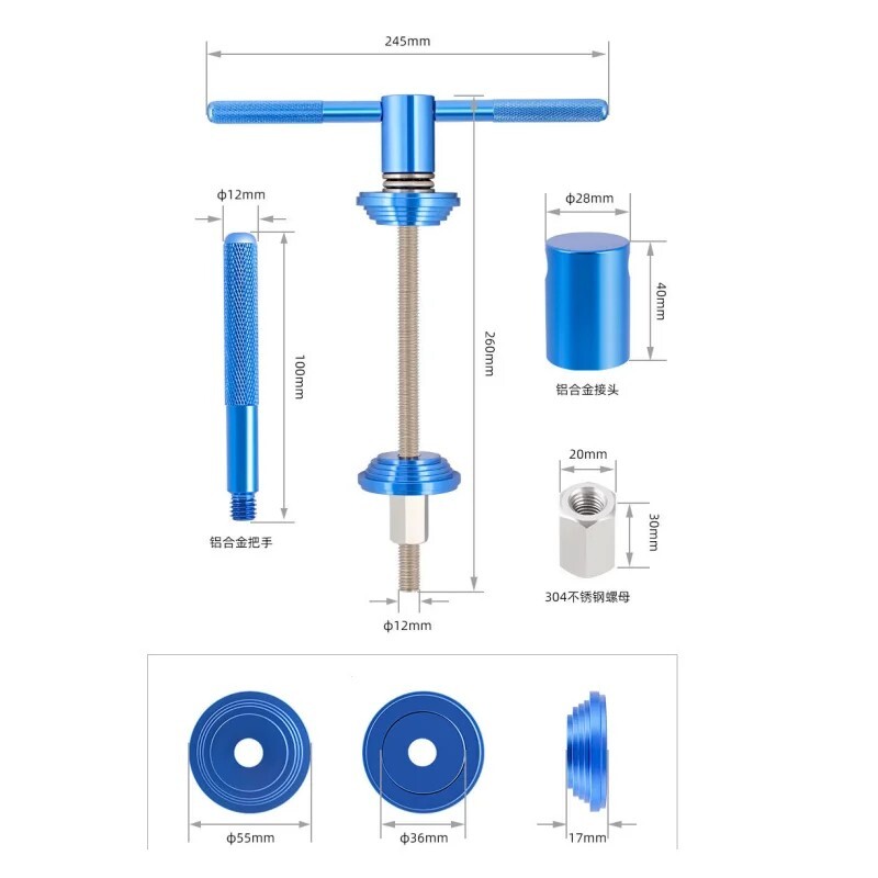 Bicycle Bike Headset BB Bottom Bracket Press Tool Installation Tools Durable