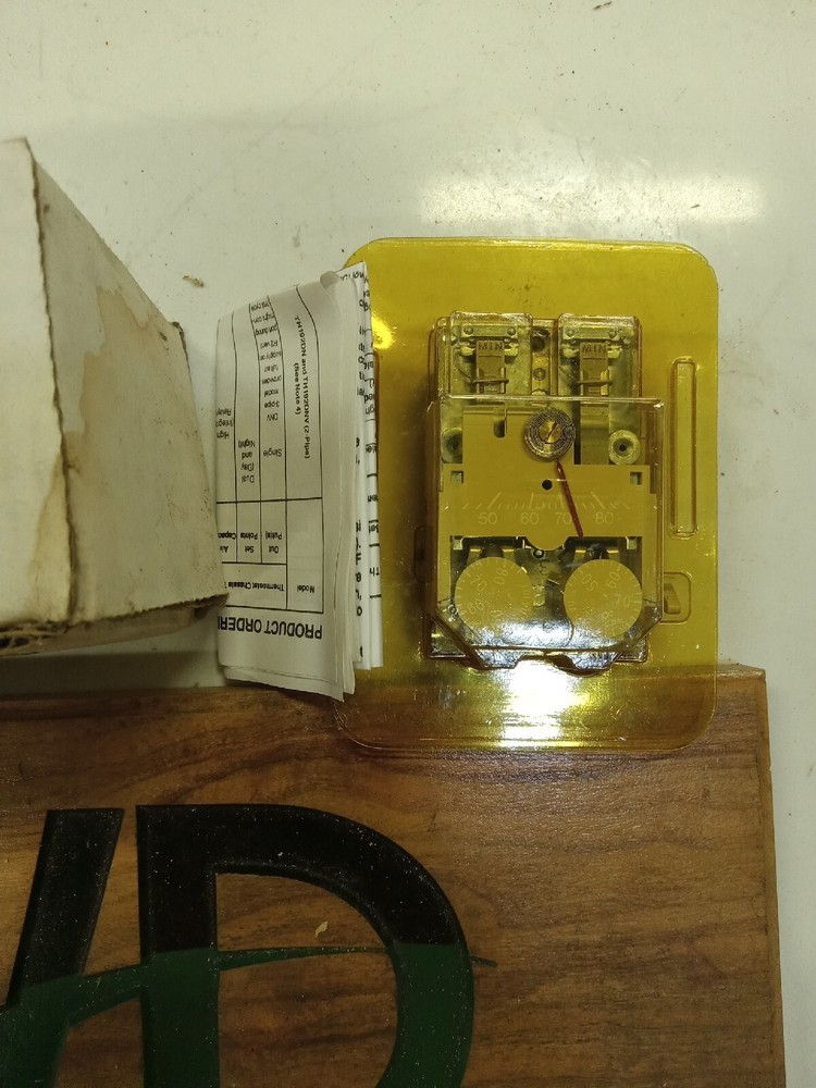 POWERS CONTROL - TH192DN - 192-204 - DUAL TEMP Pneumatic Thermostat - 45-85F°