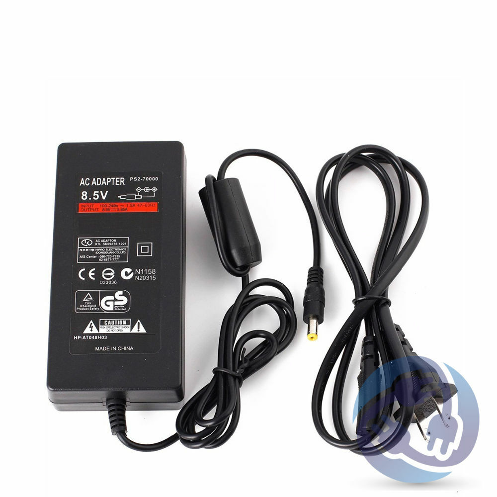 PlayStation 2 Slim Complete Hookup Kit Bundle A/V AV Cable AC Power Supply PS2
