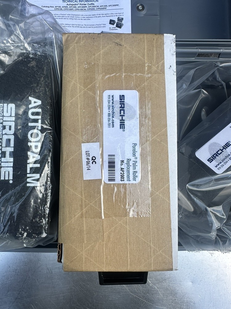 Sirchie AutoPalm Printer with Porelon Roller AP200 New - Palm Roller
