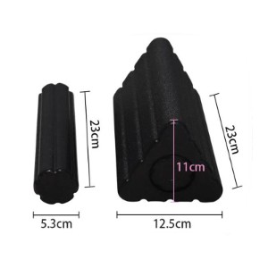 2 in 1 Triangle Yoga Block Yoga Column Foam Roller