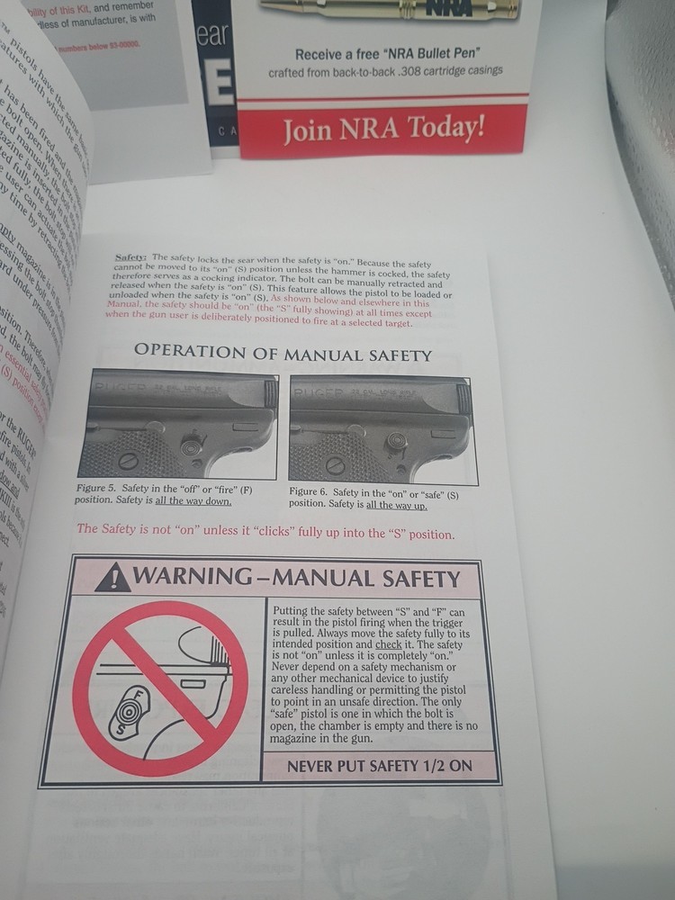 Ruger Mark III Autoloading Owners Manual 2013