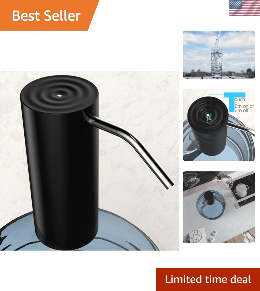 USB Rechargeable Automatic Water Bottle Pump - Effortless Hydration Anywhere