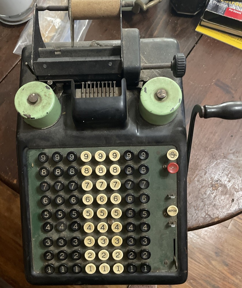 Vintage Burroughs Adding Machine