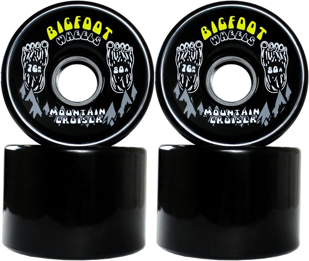 Longboard Wheels 76Mm 80A SHR Mountain Cruisers